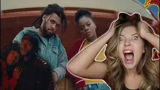 6LACK - Pretty Little Fears ft. J. Cole | MUSIC VIDEO REACTION