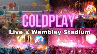 🎉 Coldplay LIVE @ WEMBLEY 🎉 90,000 FANS 😱 | FLOOR TICKETS 🎟 ONE OF THE BEST CONCERTS EVER! ❤️