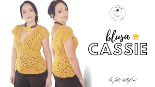 TUTORIAL: Blusa Cassie uncinetto