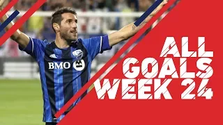 Piatti igniting Montreal surge | All Goals, Week 24