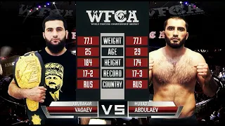 Абубакар Вагаев vs. Мурад Абдулаев | Abubakar Vagaev vs. Murad Abdulaev | WFCA 53