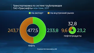 Россия в цифрах  'Транснефть'   Россия 24