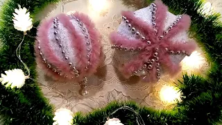 Ёлочные шары своими руками/Новогодние поделки игрушки/ DIY Christmas Balls