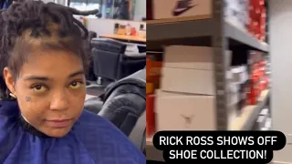Young Ma looks soo ill n fans worried + Rick Ross shows off his Pendant n shoe collections
