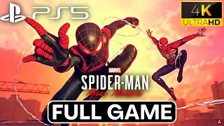 SPIDER-MAN: MILES MORALES (PS5) Gameplay Walkthrough FULL GAME 4K 60FPS No Commentary