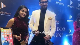 Devir Awarded at Universal India Awards | Karanvir Sharma awarded as Trendsetter and Debattama Saha