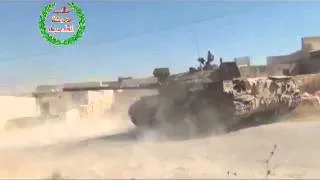 FSA T 55 Tank Shot and Destroyed