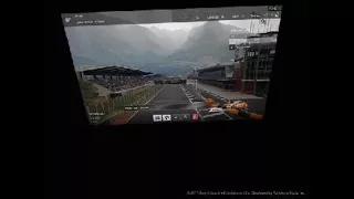 Gran Turismo™SPORT on sony vr and logitech g29