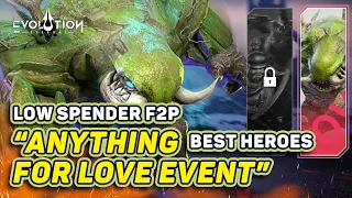 Anything for Love Event Best Heroes | Eternal Evolution