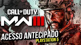 CALL OF DUTY MODERN WARFARE 3 - O Início do Acesso ANTECIPADO em Português no PS5 | BETA Online