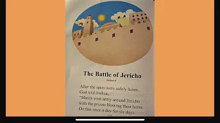 Read aloud| The Battle of Jericho. #bedtimestorieswithmrskat #reading #bedtimestories #readaloud