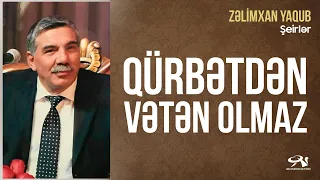 Zəlimxan Yaqub - Qürbətdən Vətən Olmaz (öz səsi ilə) şeirlər #zelimxanyaqub