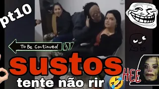 os sustos mais engraçados pt10 🤣 tente não rir 😂