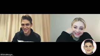 Hero Fiennes Tiffin + Josephine Langford |  Cute Moments