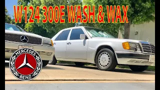 W124 WASH AND WAX