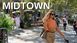 NEW YORK CITY Walking Tour [4K] - MIDTOWN - Perfect weather for a walk