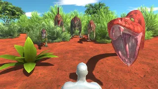 Survive in the grasslands with dinosaurs - Animal Revolt Battle Simulator