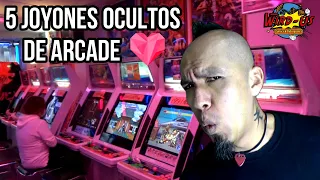 TOP 5 JOYAS OCULTAS DE ARCADE 💎 | Los Mejores JUEGOS ARCADE (Maquinitas) de los 80s y 90s | WIRDO TV