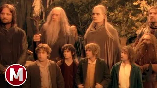 Lord of the Rings: The Fellowship of the Ring (2001) - The Fellowship Assembles Scene