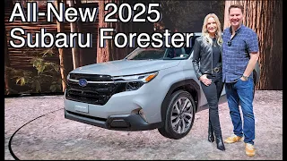 All-New 2025 Subaru Forester First Look // What do you think of the design?