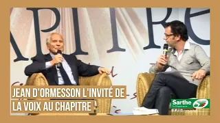 Jean d'Ormesson, l'invité de la Voix au Chapitre