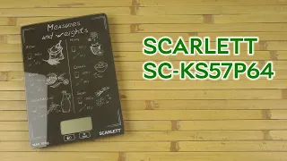 Розпаковка SCARLETT SC-KS57P64