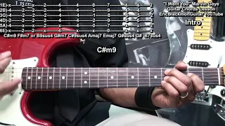 I WANT YOU Marvin Gaye Guitar Chords Lesson @EricBlackmonGuitar