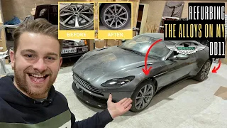 WRECKED ASTON MARTIN DB11 REBUILD - PT. 4