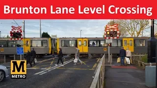 Brunton Lane Level Crossing - Tyne and Wear Metro - Kingston Park, Newcastle upon Tyne