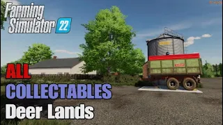 FS22 Deer Lands | Earn extra money | All 100 Collectables