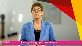 70 Jahre DIE FAMILIENUNTERNEHMER | Glückwunsch von Annegret Kramp-Karrenbauer