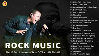 Alternative Rock Playlist 90s 2000s   Linkin Park, 3 Door Down, Creed, Hinder And More 2023