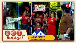 EAT BULAGA | Chua Family, Reyes Family, at Arias Family sa  "Gimme 5"!