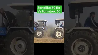 Sonalika 60 Rx Vs Farmtrac 60 देसी टोचन मुकाबला।। #tractortochan #tractorvideo