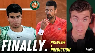 ALCARAZ vs DJOKOVIC SF PREVIEW | French Open 2023