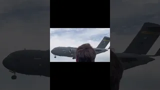 C-17 Globemaster landing at the Avalon Airshow