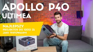 Projektor Ultimea Apollo P40 upgraded - najlepszy projektor do 1000 zł jaki do tej pory testowałem!