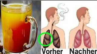 Für Raucher und Ex Raucher - Dieses Getränk reinigt deine Lungen