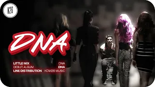 Little Mix ~ DNA ~ Line Distribution