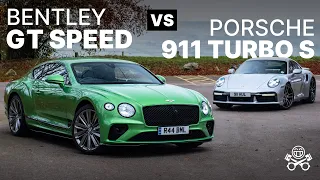 2021 Bentley GT Speed vs Porsche 911 Turbo S | PistonHeads