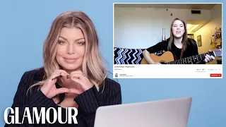 Fergie Watches Fan Covers on YouTube | Glamour