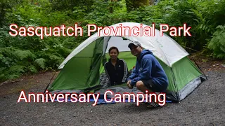 Sasquatch Provincial Park / Lakeside Campground / Anniversary Camping / Harrison Hot Springs, BC