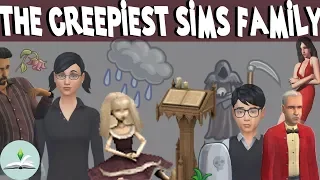 THE CREEPIEST SIMS FAMILY | The Goth family PART 2 | The Sims Lore