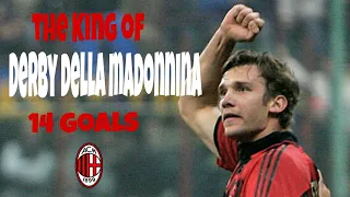 Andriy Shevchenko vs Inter Milan | Derby della Madonnina Top Scorer of All Time (14 goals)