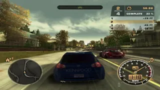 Need for Speed: Most Wanted Volkswagen Golf GTI Gameplay PS2