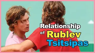 Friendship of Andrey Rublev and Stefanos Tsitsipas