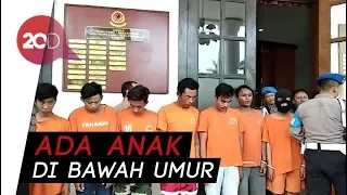 Ini Tampang 8 Tersangka Pengeroyok Suporter Persija