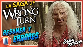 La SAGA de WRONG TURN - RESUMEN y ERRORES - Camino hacia el Terror - Km 666 - Camino sangriento