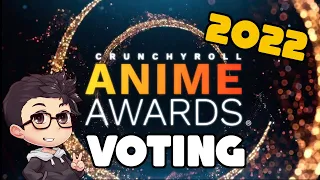 My Votes for the Crunchyroll Anime Awards 2022!