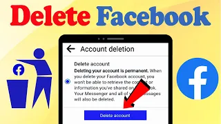 Delete Facebook Account Permanently 2022  ||  How To Delete Facebook Account